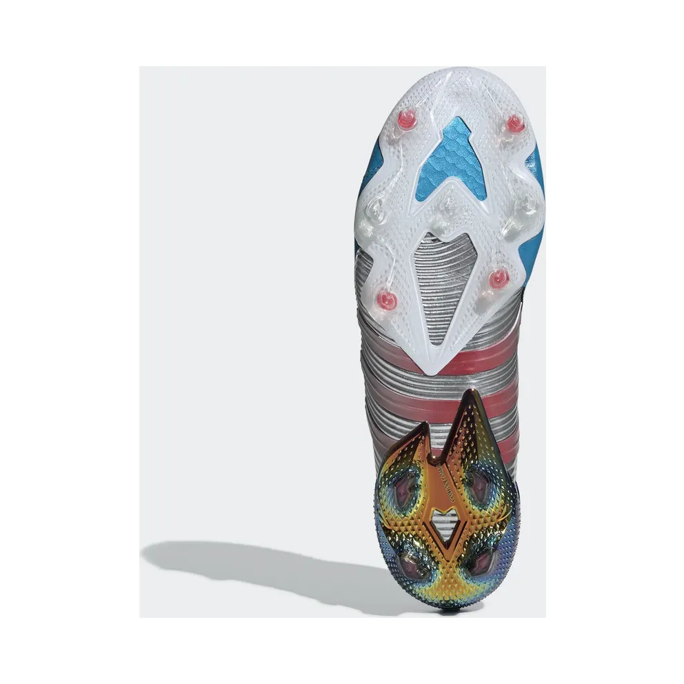 adidas Predator Archive FG Black White Blue Cloud White/Core Black/Red (EH2562)