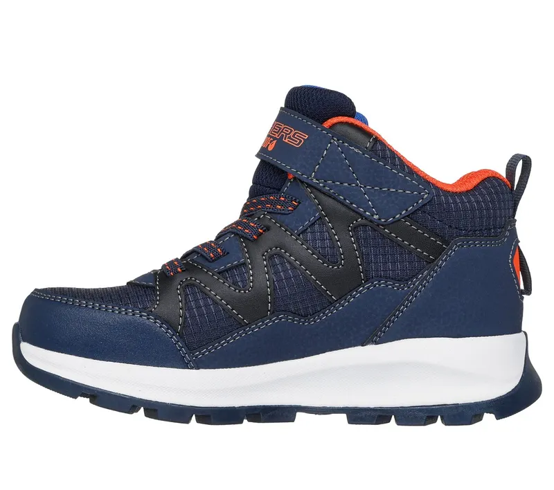 Skechers Waterproof: Storm Blazer – Drizzle Squad Sneaker Marine/Orange