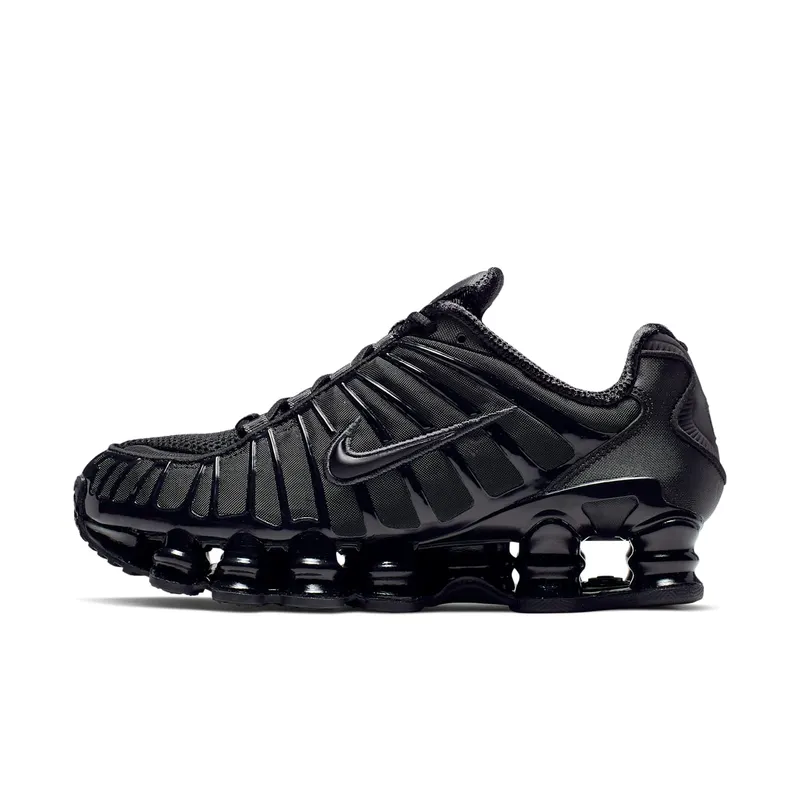Nike  Shox TL Black Metallic Hematite (W) Black/Black-Metallic Hematite-Max Orange (AR3566-002)