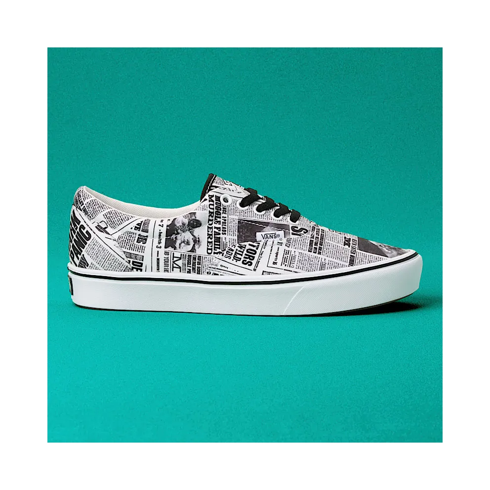 Vans Era ComfyCush Harry Potter Daily Prophet Daily Prophet/True White (VN0A3WM9V9T)