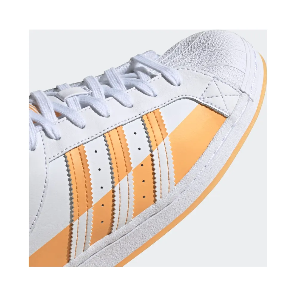 adidas Superstar Cloud White / Core Black / Hazy Orange (FY7702)