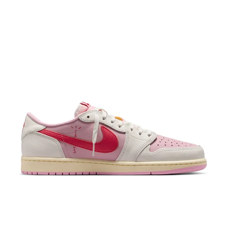 Air Jordan 1 Low OG “Travis Scott – Tropical Pink” (IQ7604-101)
