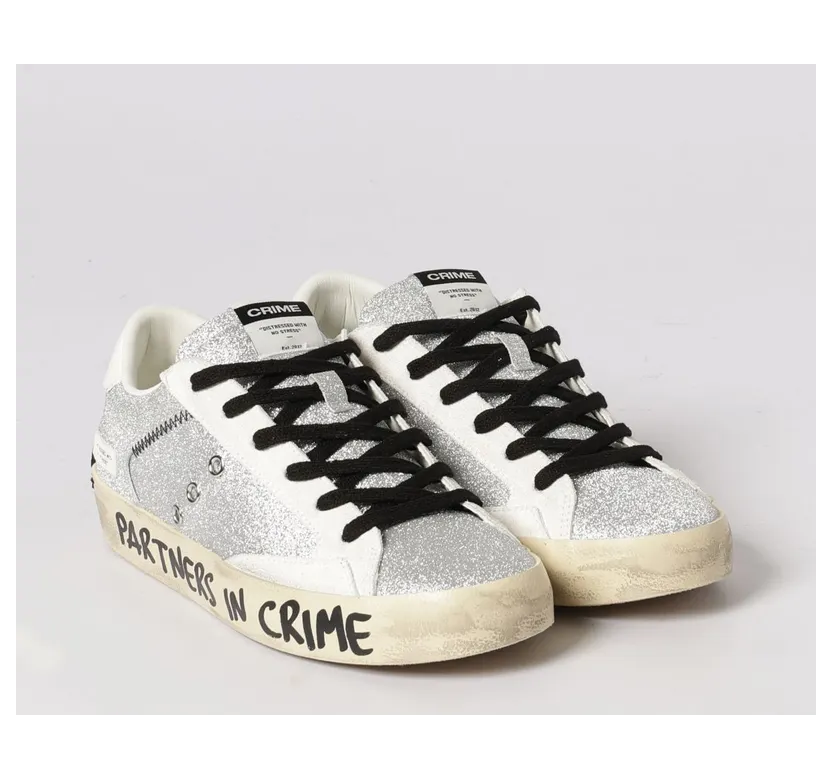 Crime Sneakers Silver (29007PP825)