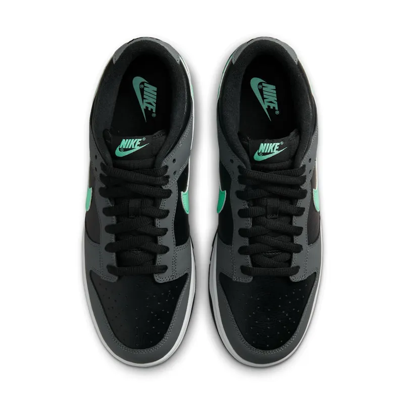 Nike Dunk Low Retro “Black / Green Glow” (FB3359-001)