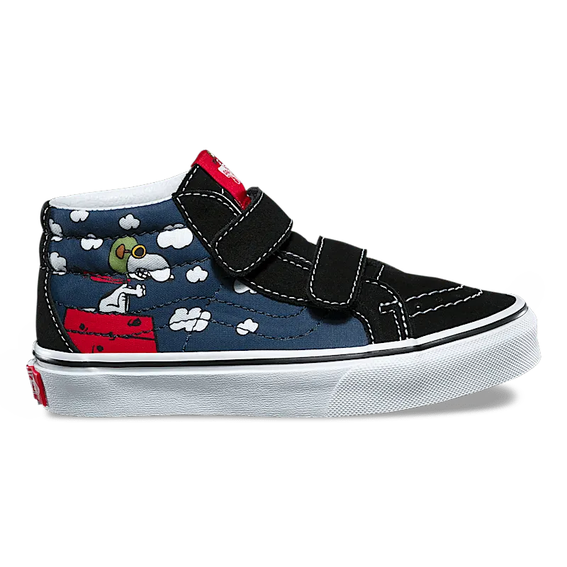 Vans Sk8-Mid Peanuts Flying Ace (TD) Dress Blues (VN0A346YOHK)