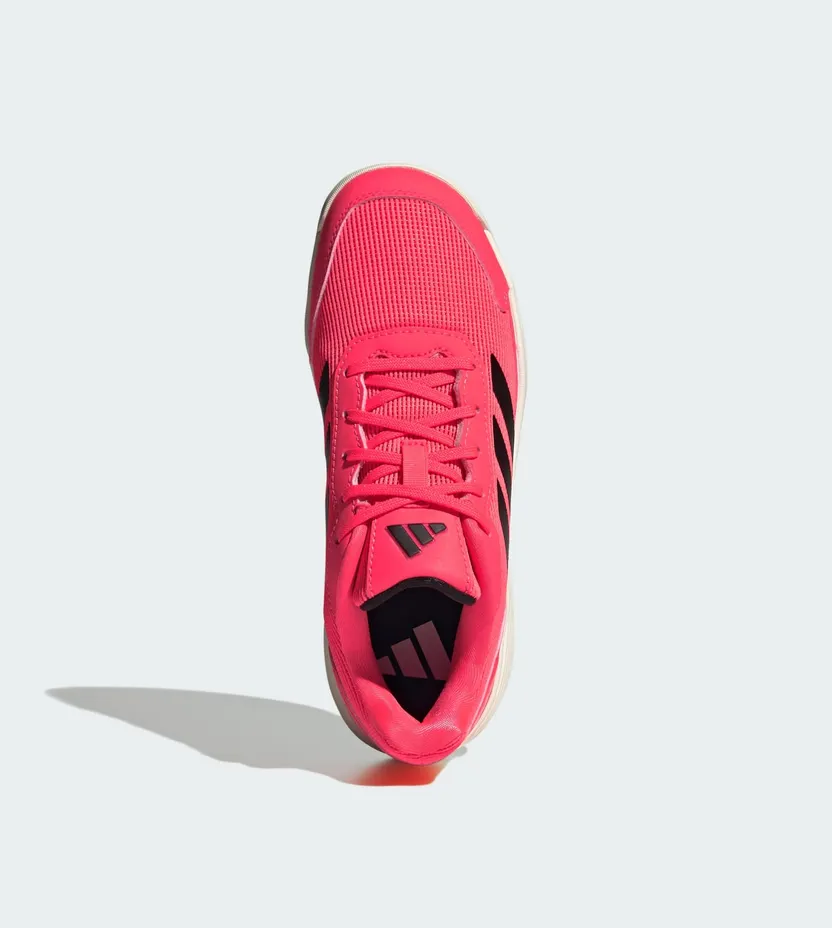 Adidas Crazyquick Padelschoenen Kids Solar Turbo / Core Black / Off White (KI3593)