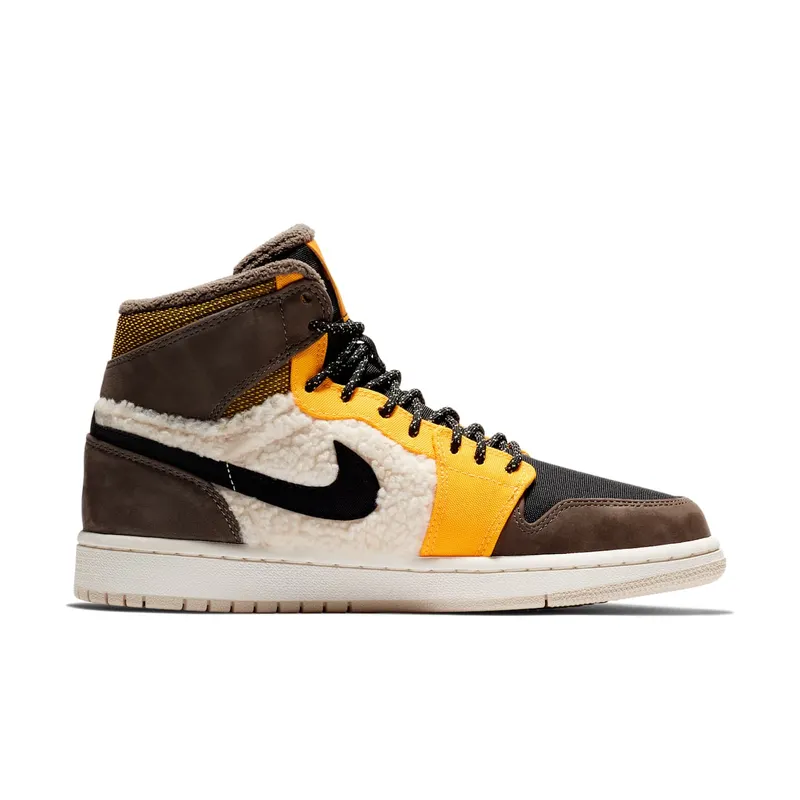 Jordan 1 Retro High Utility Pack (W) Beach/Black-Ridgerock-Neutral Olive (AV3724-200)