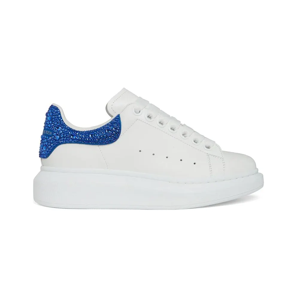 Alexander McQueen Oversized White Ultramarine Crystal (718243WIE999407)