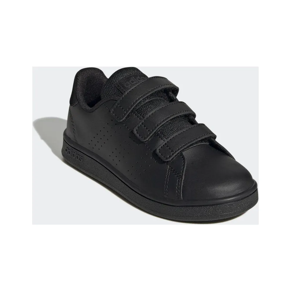 Adidas Advantage Court Lifestyle Hook-and-Loop Core Black / Core Black / Grey Six (GW6490)