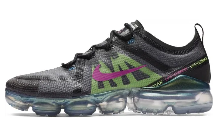 Nike Air VaporMax 2019 Premium Black Active Fuchsia Photo Blue