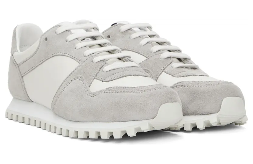 Spalwart Grey Marathon Trail Low Nappa Sneakers (97035735030) (4)
