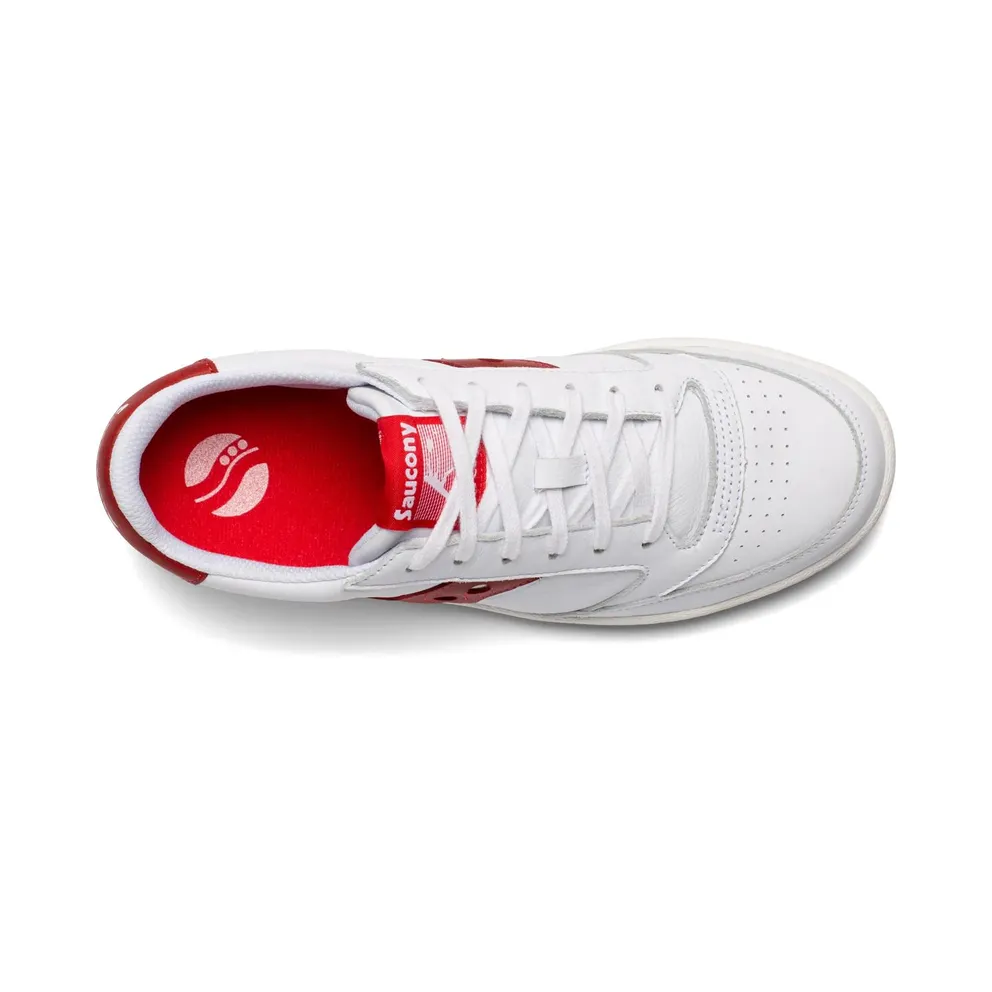 Saucony Jazz Court White Red (S70555-6)