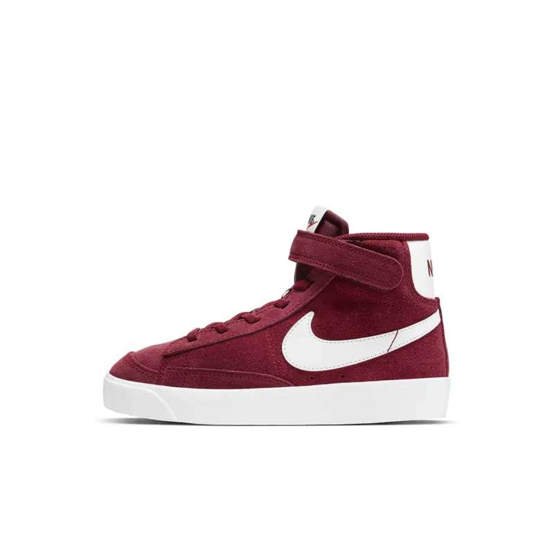 Nike Blazer Mid’ 77 Suede Younger Kids’ Red (DD1850-600)