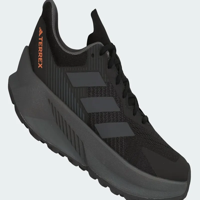 adidas TERREX Soulstride Flow Trail Running Core Black / Grey Six / Impact Orange (GX1822)