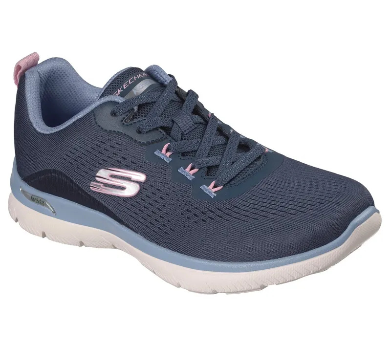 Skechers Arch Fit Summits – Daily Flow Sneaker Marine/Licht Blue