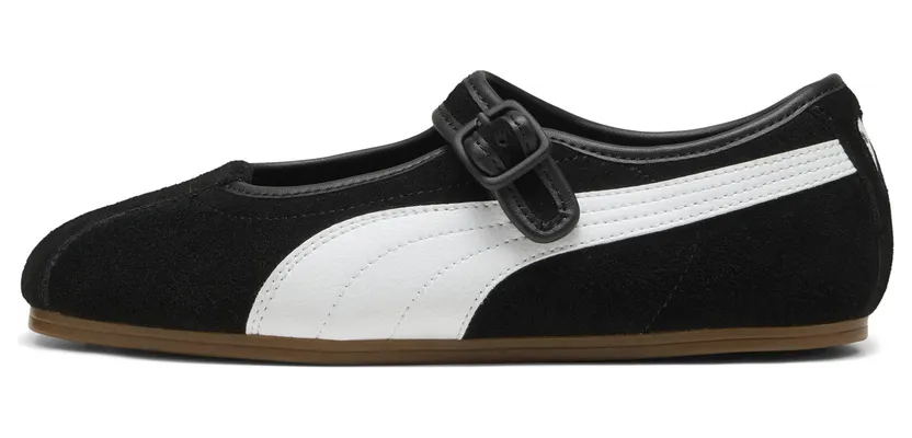 Puma Tacklette “Puma Black / Puma White / Gum” (408550_01)
