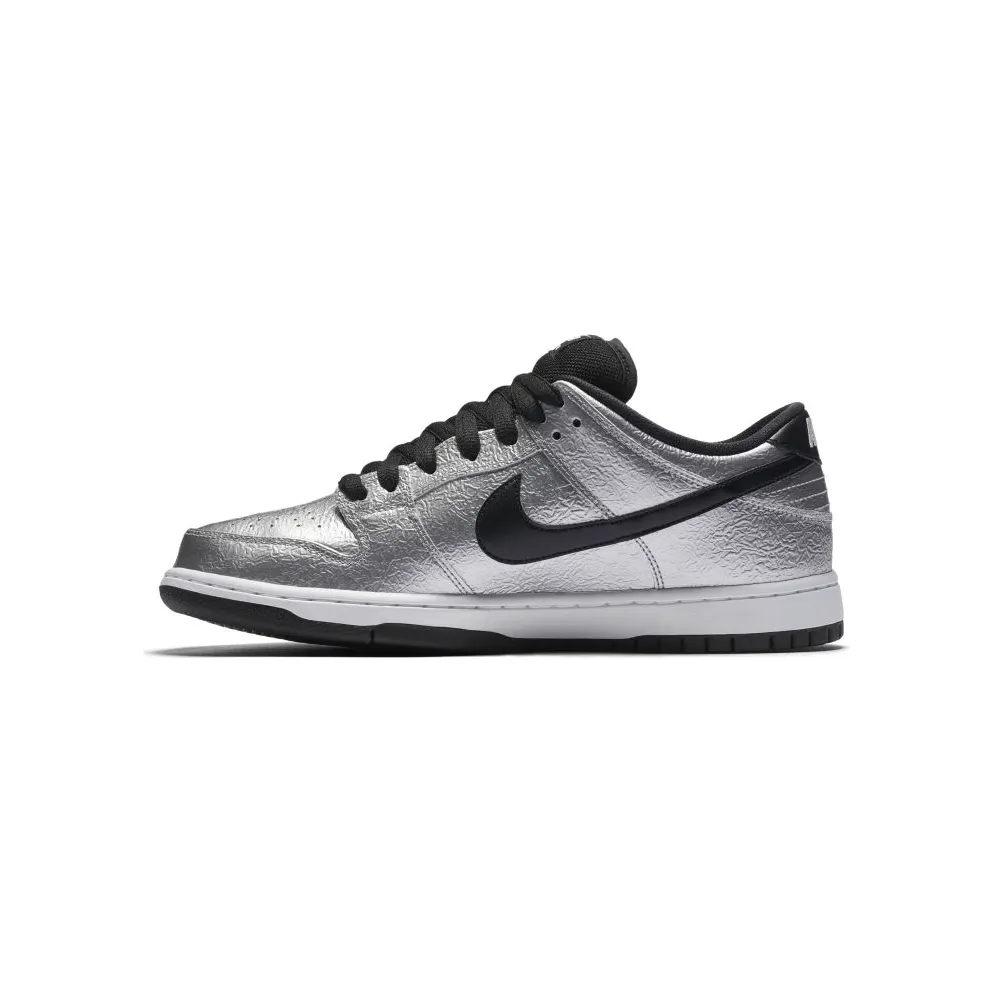 Nike Dunk SB Low Cold Pizza Metallic Silver/White-Black (313170-024)