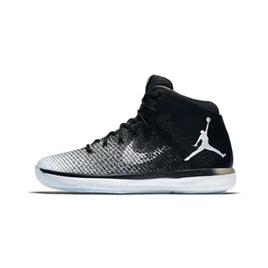 Air Jordan XXXI Fine Print “Black / Wolf Grey / White” (845037-003)