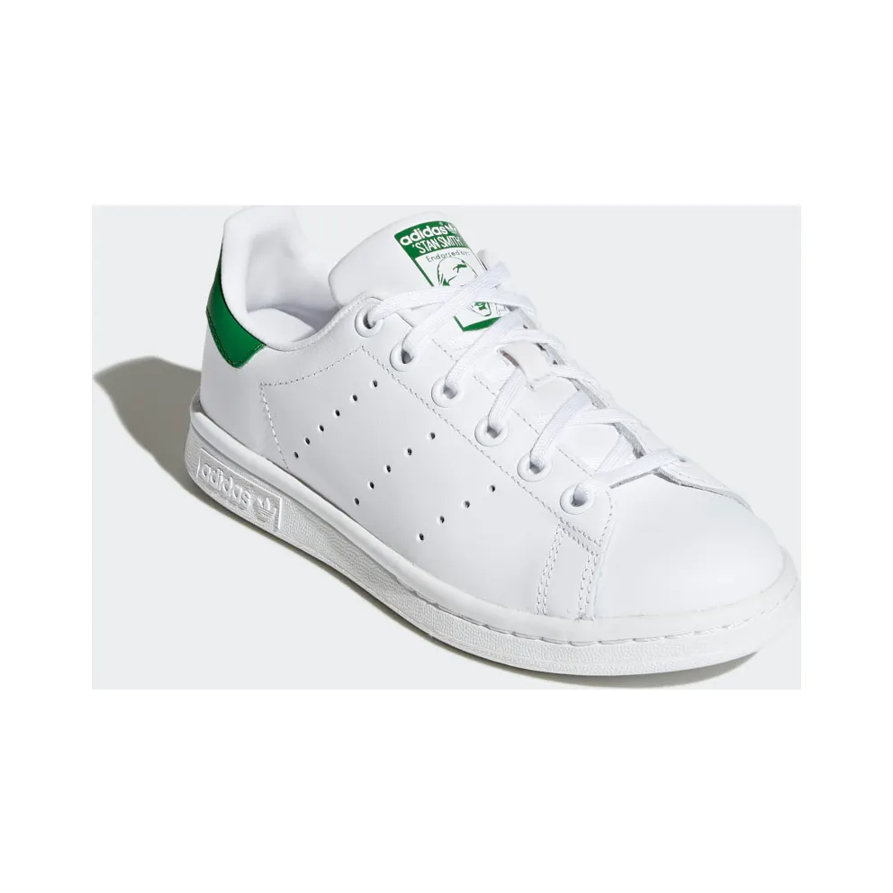 adidas Stan Smith White Green (Youth) White/Ftwwht/Green (M20605)