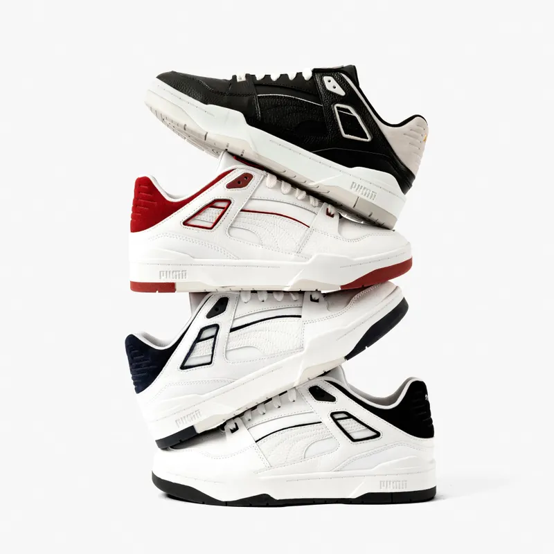 Puma Slipstream-sneakers White/Black/Grey (388549-06)