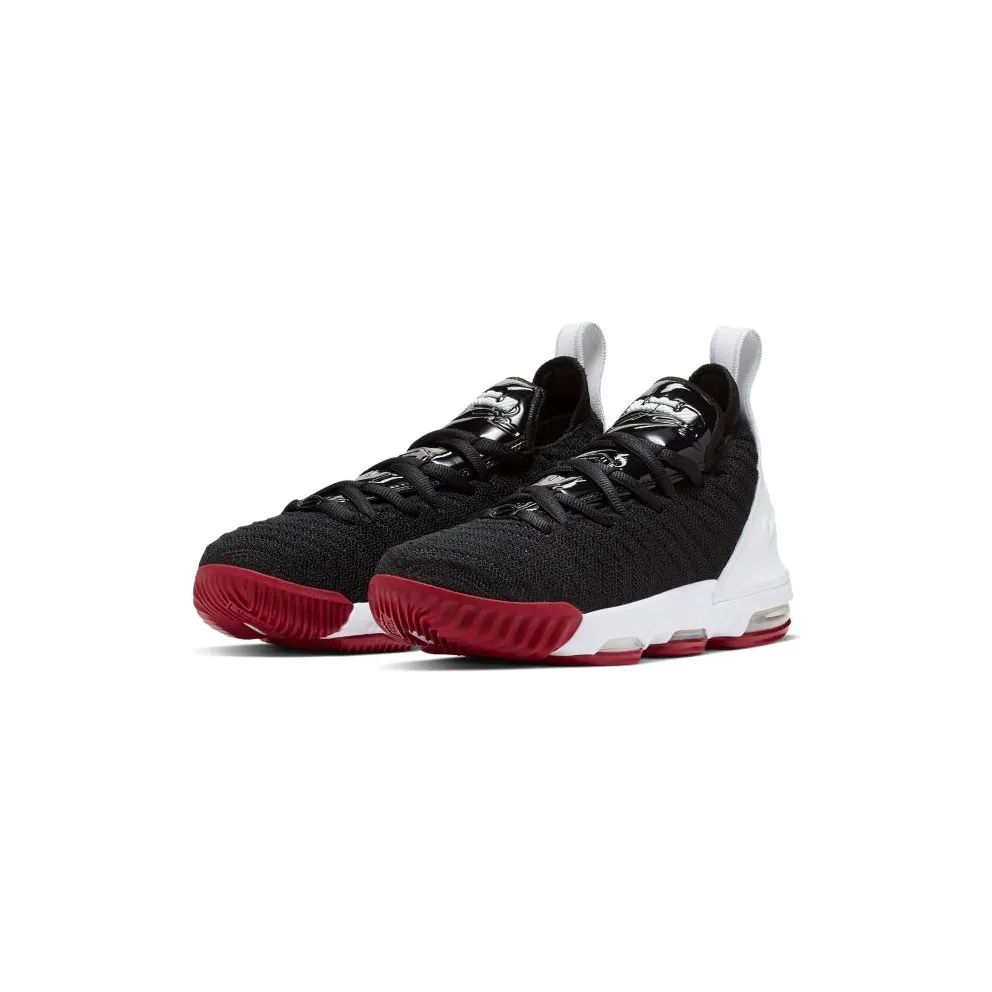 Nike LeBron 16 Red Carpet (GS) Black/White-University Red (AQ2465-016)