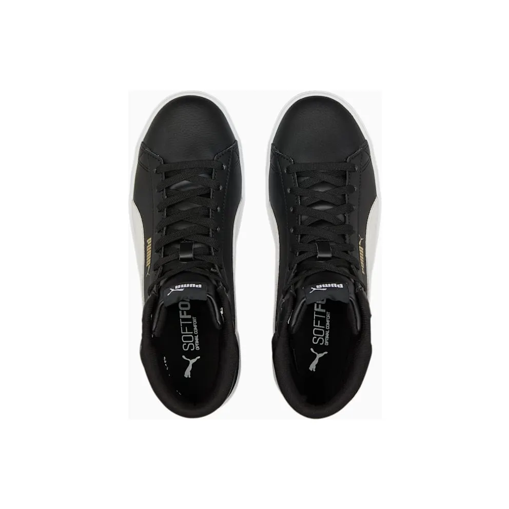 Puma Vikky v3 halfhoge leren Gold/Black/White (38761002)