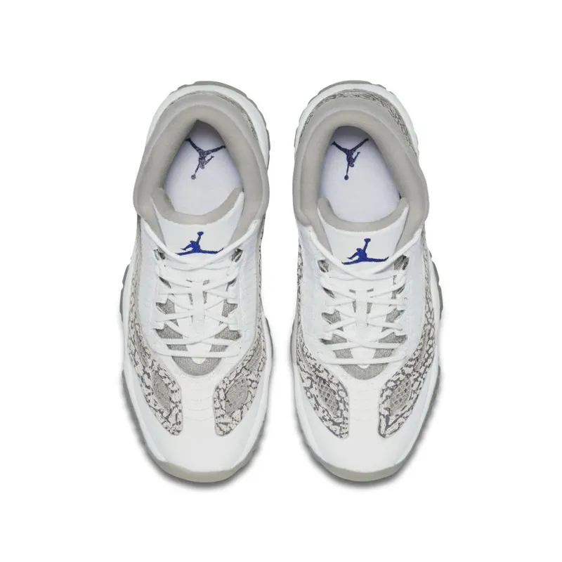 Jordan 11 Retro Low IE Cobalt 2015 (GS) White/Cobalt/Zen Grey (768873-102)