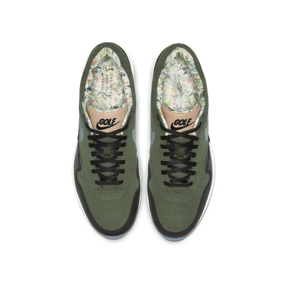 Nike Air Max 1 Golf Enemies of the Course Cargo Khaki/Black-Summit White-Cool Grey (CJ9903-308)