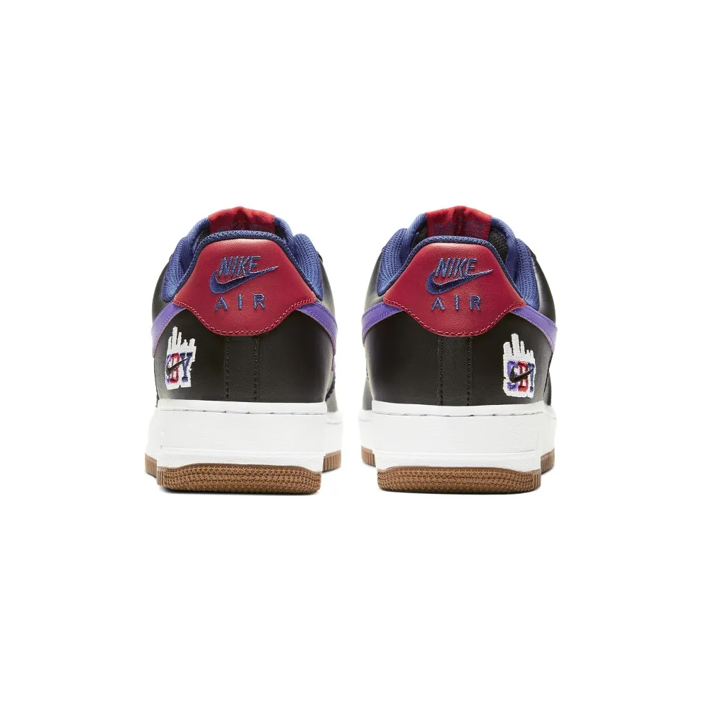 Nike Air Force 1 Low Shibuya Black Black/Red-Purple (CQ7506-084)
