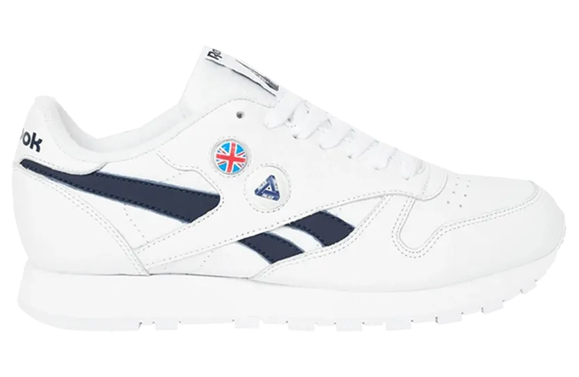 Reebok Classic Leather Pump Palace White PUMP WHITE/VECTOR NAVY/VECTOR BLUE (Other Brands Reebok)