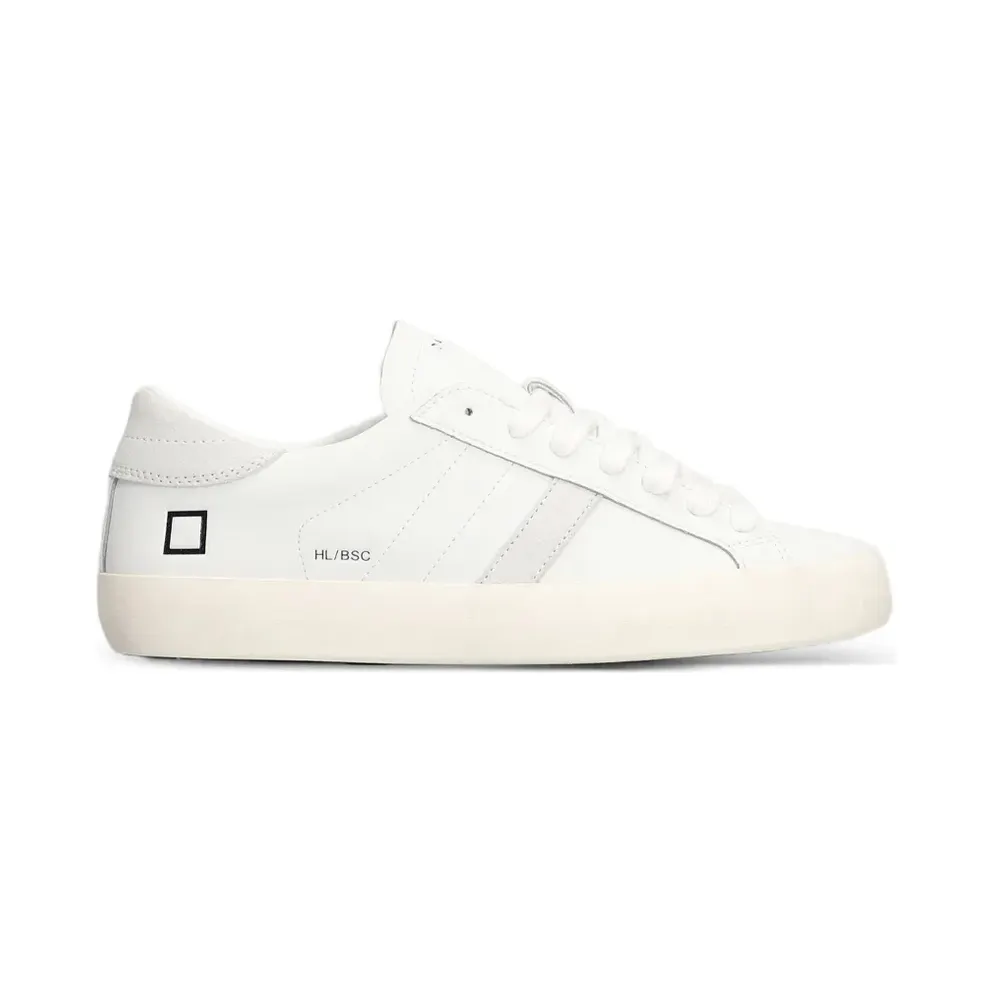 D.A.T.E. Hill Low leren – White (M451HLBAWH)