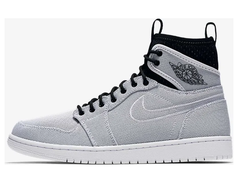 Jordan 1 Retro Ultra High “White / Black / Pure Platinum / Metallic Gold Coin” (844700-132)