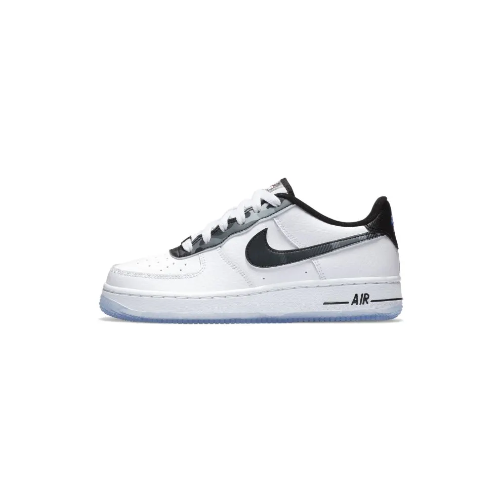 Nike Air Force 1 Low Remix White (GS) White/Black-Pure Platinum-Metallic Silver (DB2016-100)