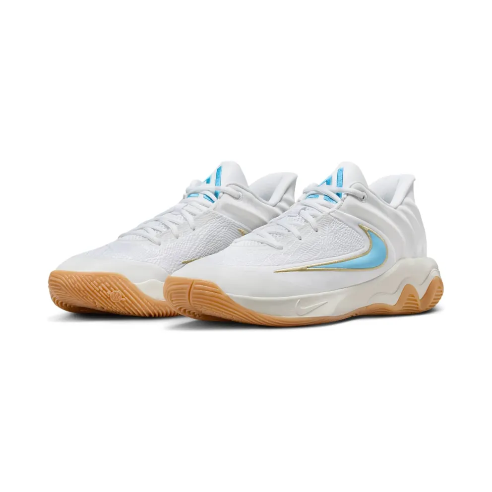 Nike Giannis Immortality 4 White Aquarius Blue (FQ3680-101)