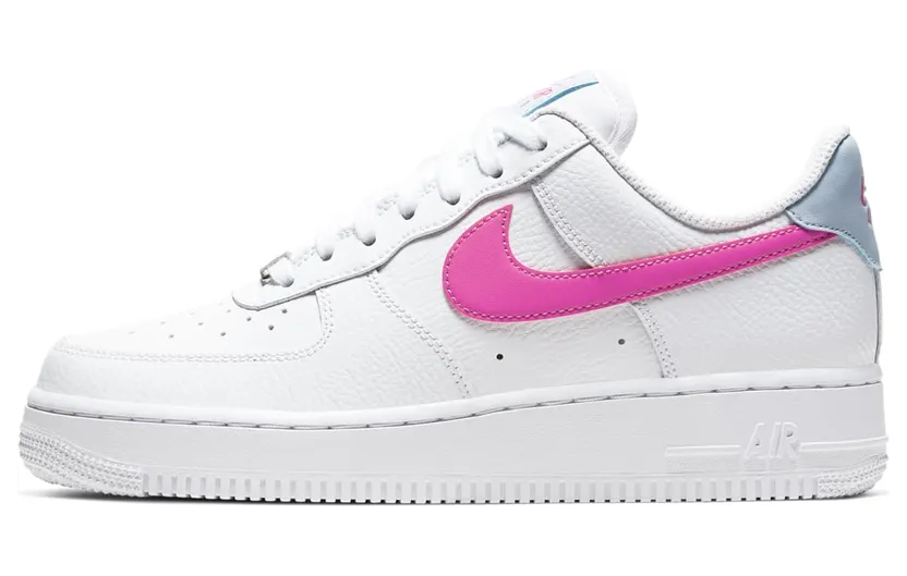 Nike Air Force 1 ’07 White / Fire Pink / Hydrogen Blue (CT4328-101)