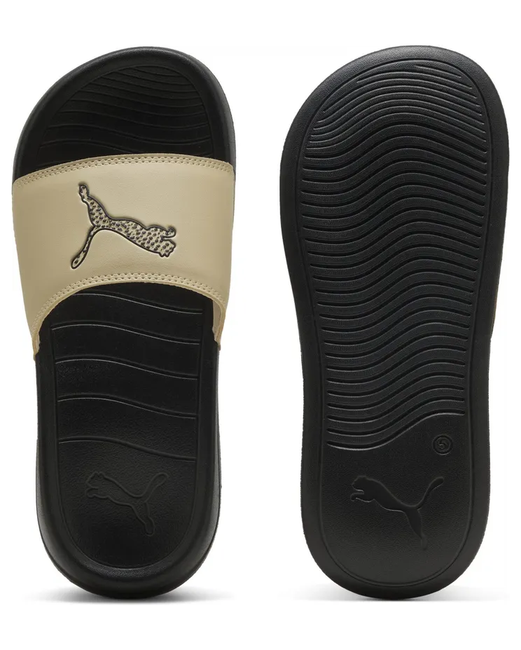Puma Popcat 20 Topcat slippers “Toasted Almond / Puma Black” (404855_01)