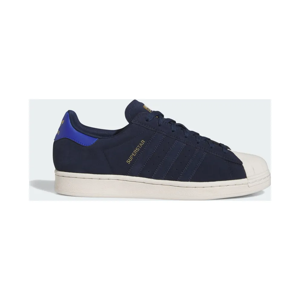 adidas Superstar ADV Skateschuh Core Black / Royal Blue / Gold Metallic (ID3365)