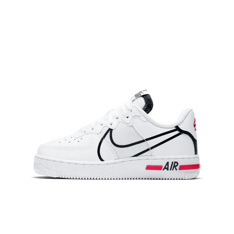 Nike Air Force 1 Low React D/MS/X White Black (CD6960-100)