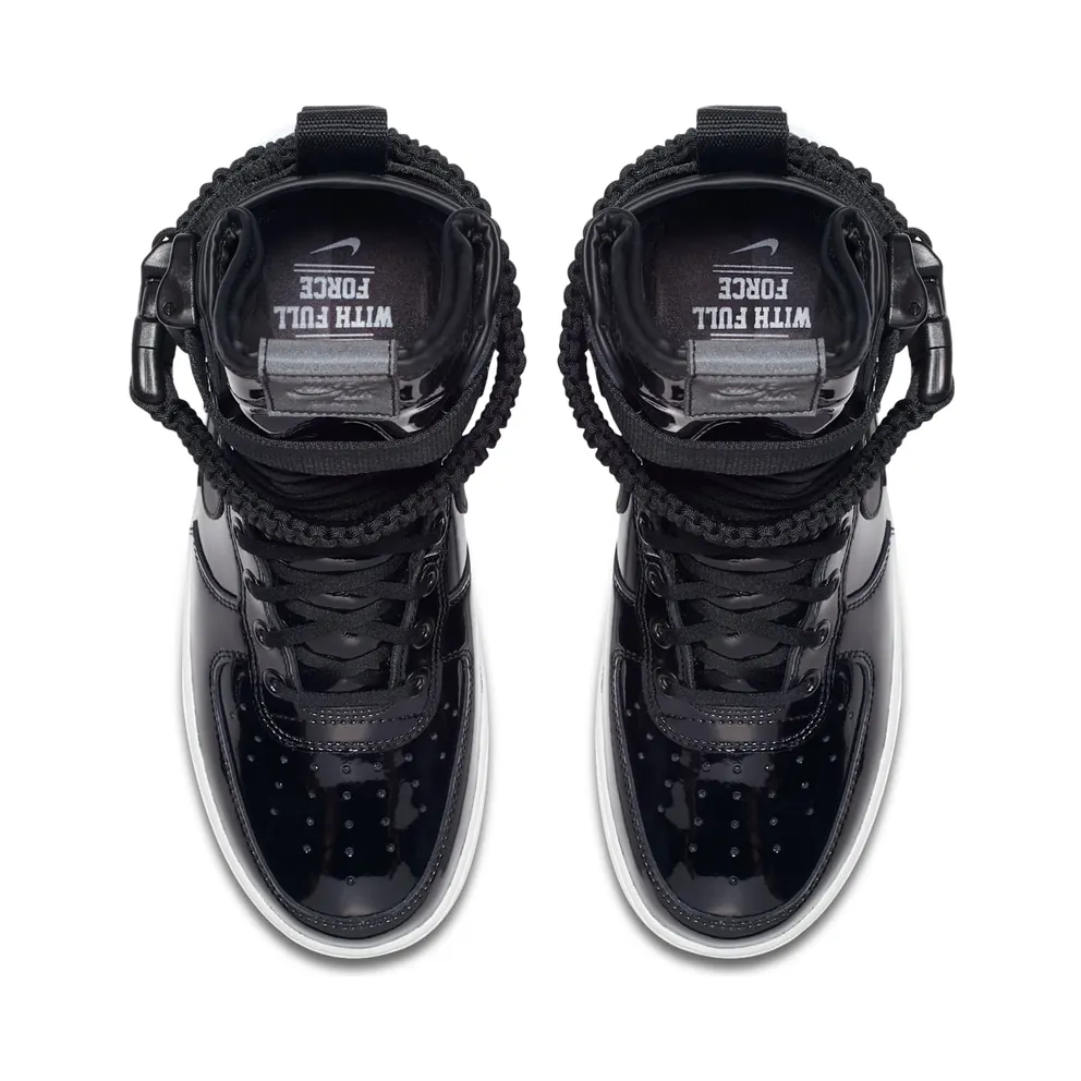 Nike SF Air Force 1 High Ruby Rose Force Is Female Black (W) Black/Black-Reflect Silver-Cool Grey (AJ0963-001)