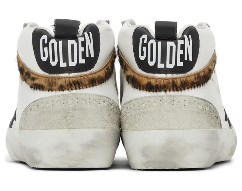Golden Goose SSENSE Exclusive Mid Star Leopard Sneakers (F00122.F002258.81380) (4)