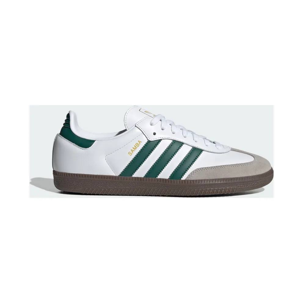 Adidas Samba OG Cloud White / Collegiate Green / Clear Granite (JH8797)