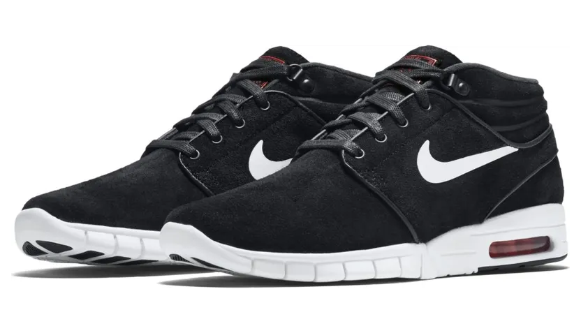 Nike Stefan Janoski Max Mid L Black/White-University Red