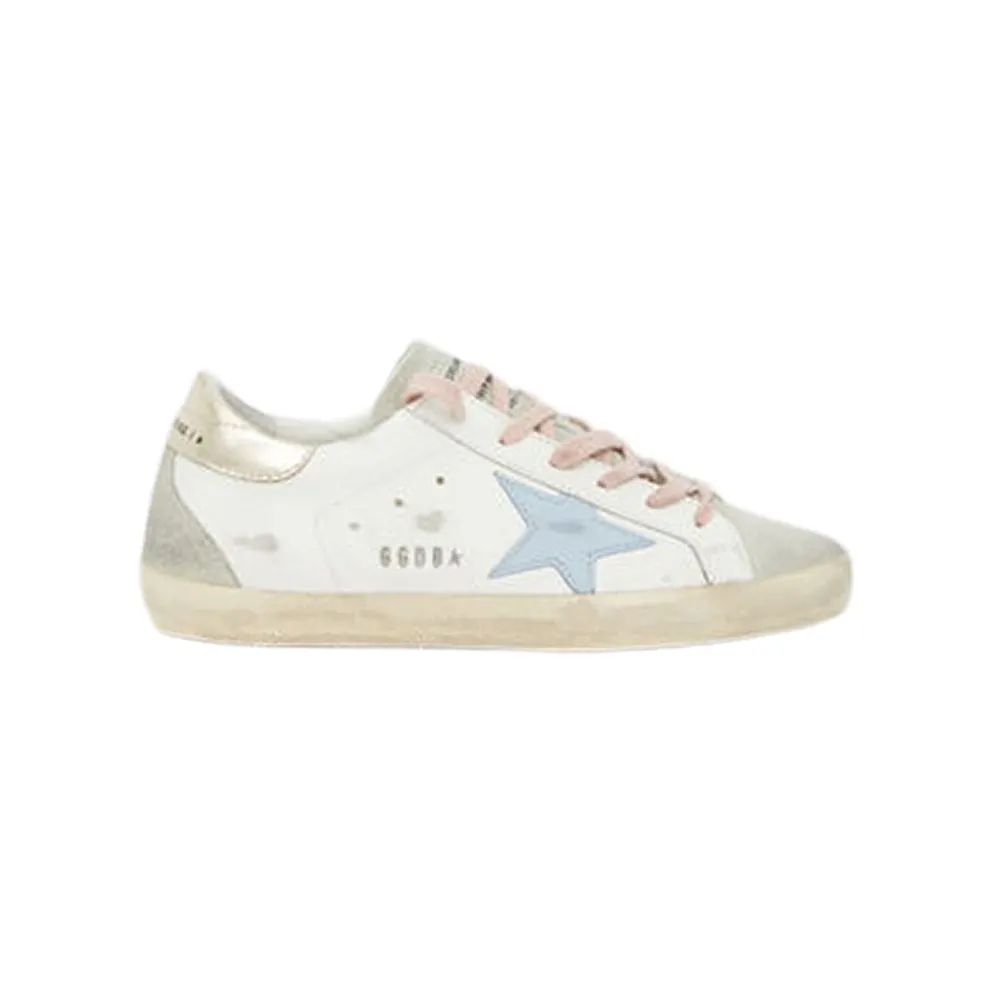 Golden Goose Super-Star White Silver Ice Blue (GWF00102.F003190.81774)