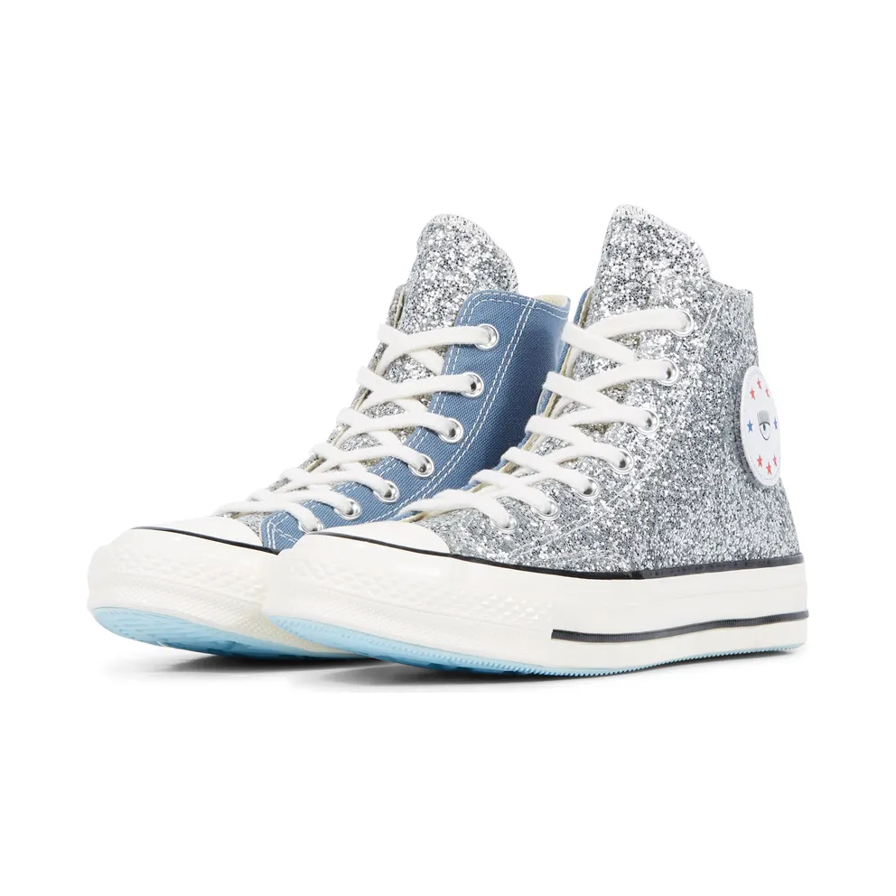 Converse Chuck Taylor All-Star 70s Hi Chiara Glitter (W) Blue Coast/Silver-Egret (563829C)