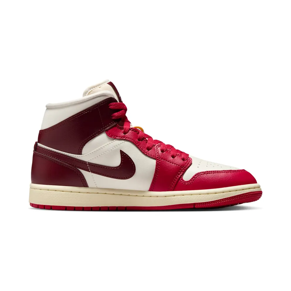 Air Jordan 1 Mid “Red/White” (BQ6472-119)