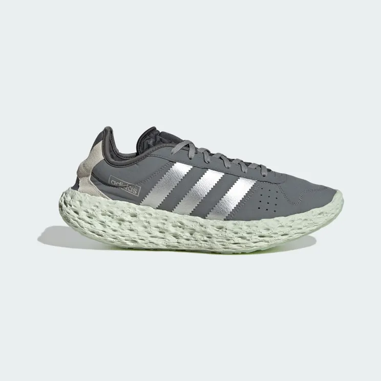 adidas Zponge “Grey Four / Matte Silver / Solar Red” (JH8111)