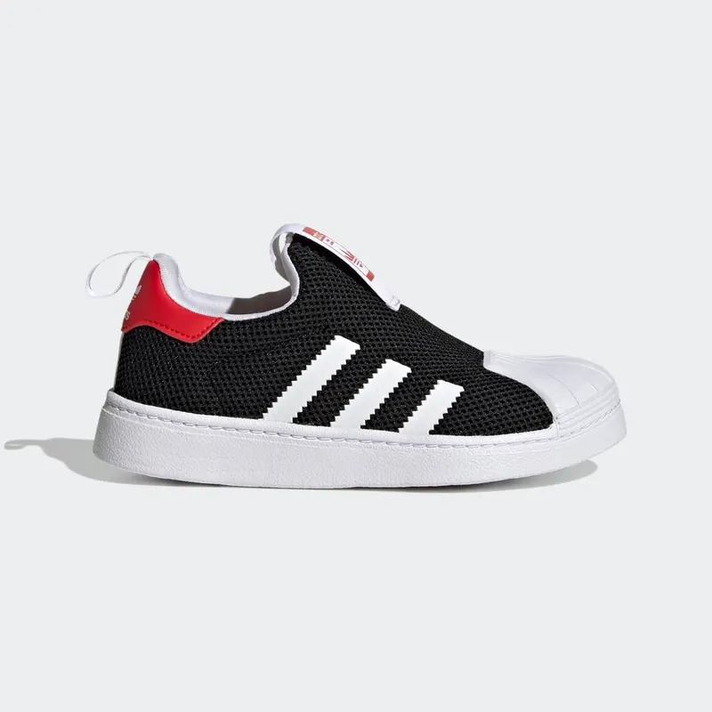 Adidas Superstar 360 Core Black / Cloud White / Vivid Red (GZ5033)