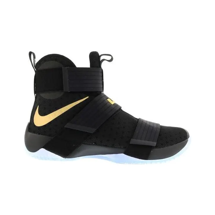 Nike LeBron Zoom Soldier 10 Black Gold (Nike iD)