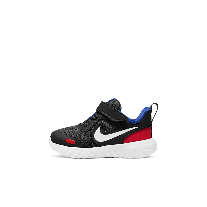 Nike Revolution 5 “Black / University Red / Game Royal / White” (BQ5673-020)