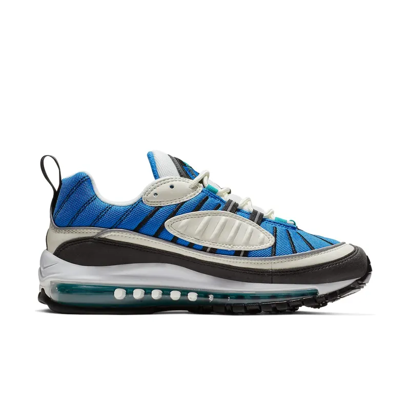 Nike Air Max 98 Radiant Emerald (W) Sail/Radiant Emerald-Blue Nebula (AH6799-106)